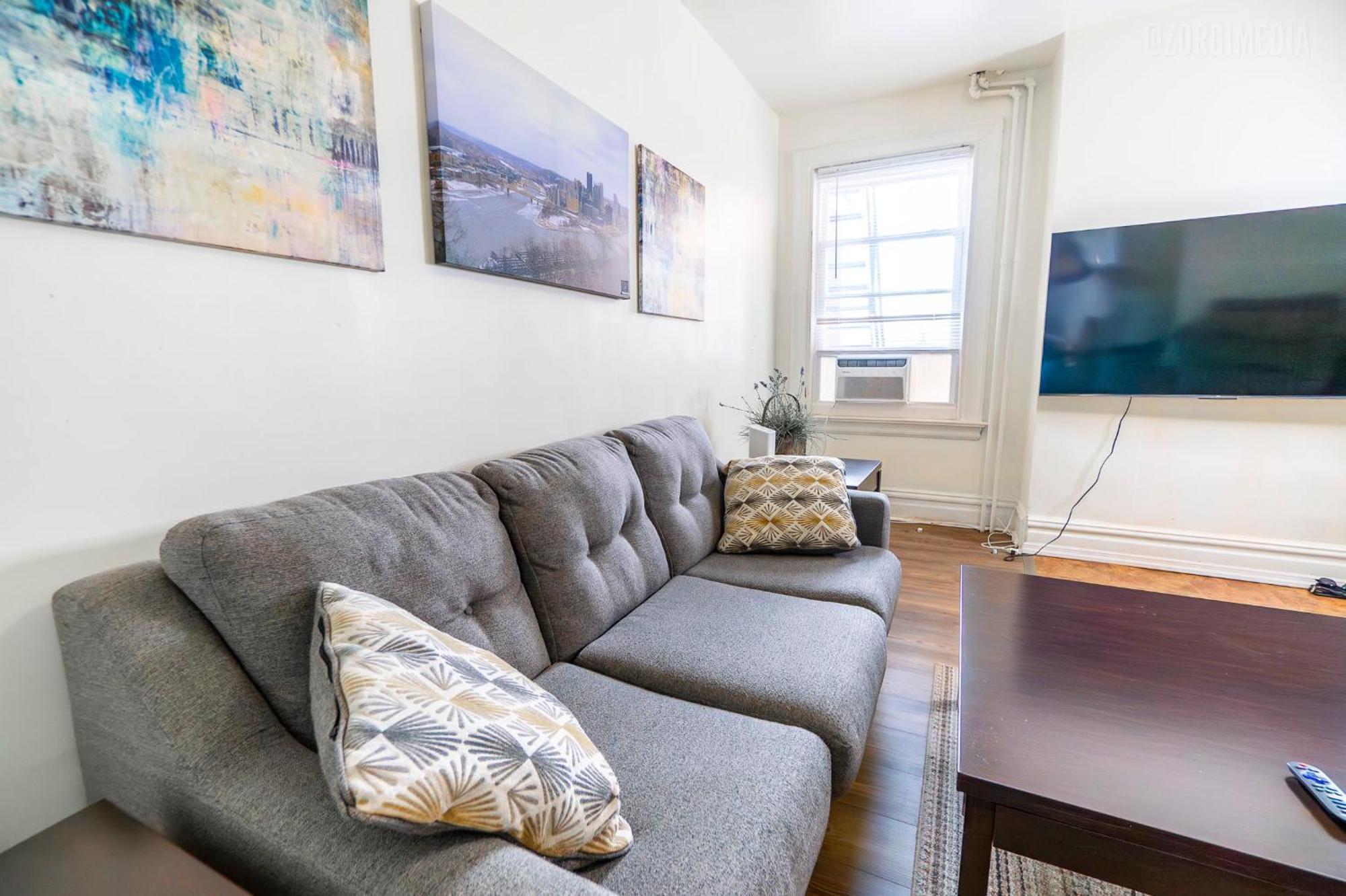 Stylish Apt - 2 Queen Bed - Easy Hospital Access Pittsburgh Esterno foto