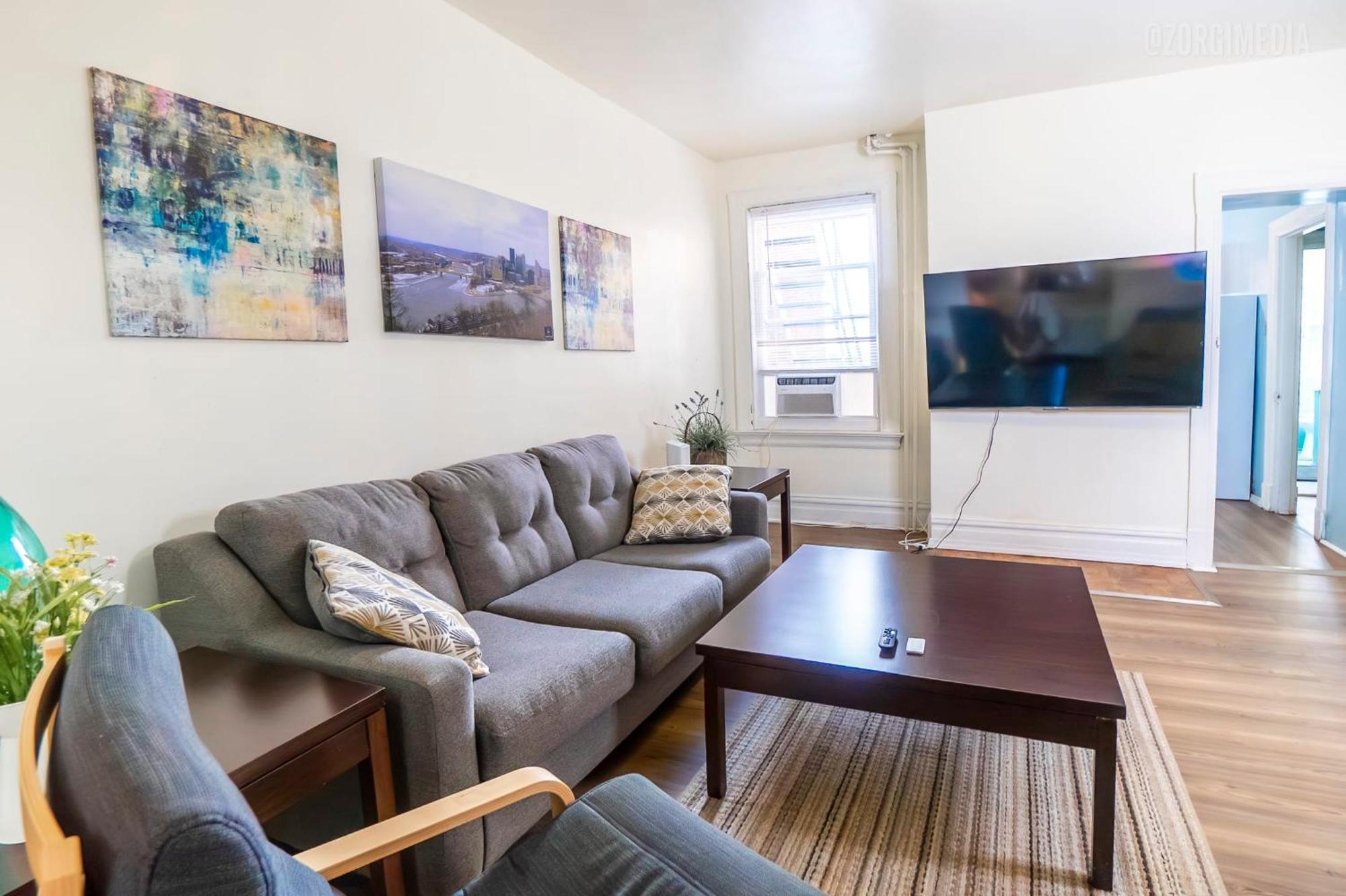 Stylish Apt - 2 Queen Bed - Easy Hospital Access Pittsburgh Esterno foto